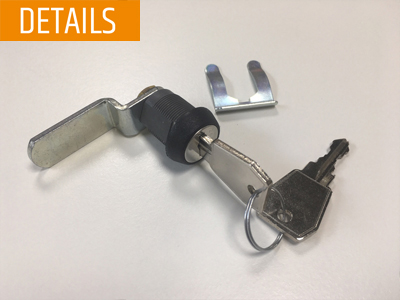 Ersatz Zylinderschloss mit 2 Schlüsseln