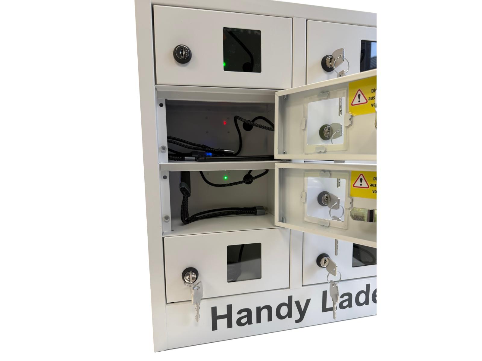 E-Spind Handy Ladeschrank - 12 Fächer
