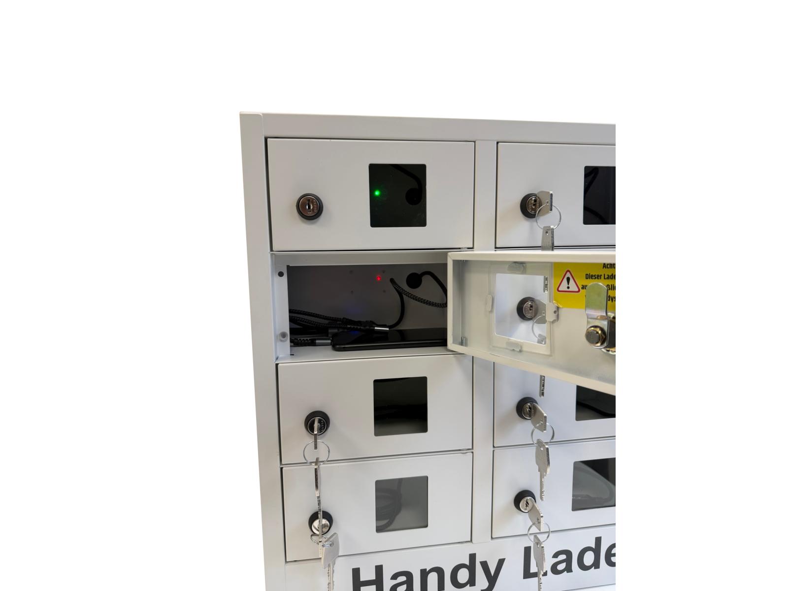 E-Spind Handy Ladeschrank - 12 Fächer