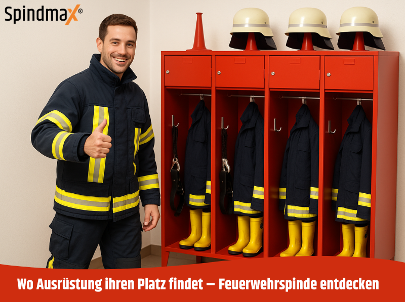 Feuerwehrspinde entdecken - Wo Ausrstung ihren Platz findet