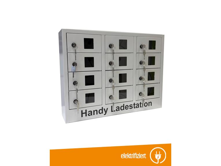 E-Spind Handy Ladeschrank - 12 Fächer